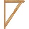 Ekena Millwork Traditional Arts & Crafts Rough Sawn Outlooker, Western Red Cedar, 6"W x 32"D x 44"H OUT06X32X44TRA03RWR - alternate 4